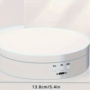 360 Degree Rotating Display Stand- ColourWhite